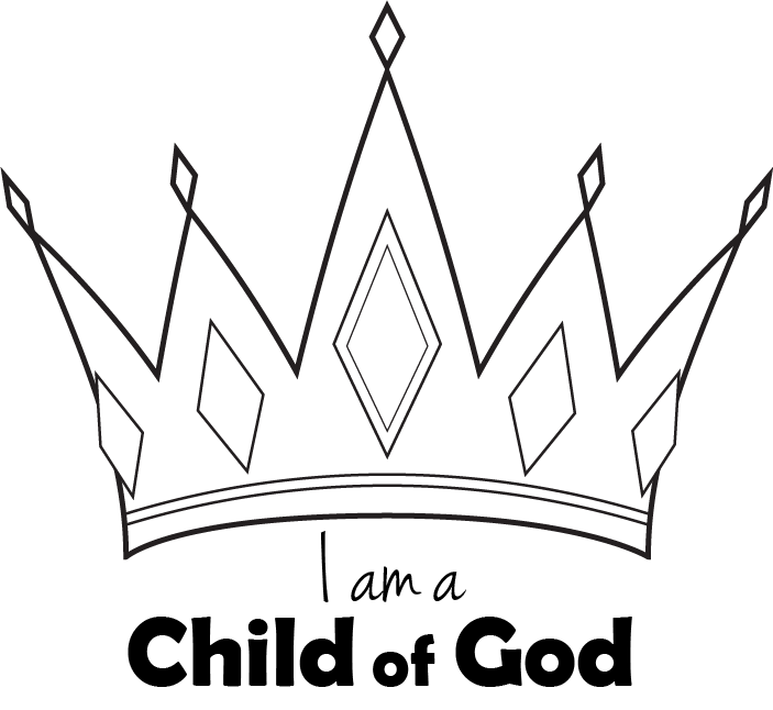 im a child of god coloring pages - photo #48